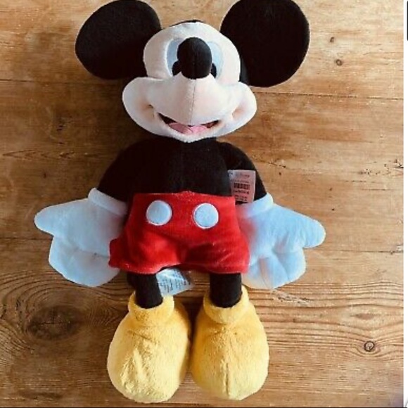 Disney Mickey Mouse 17” Classic Plush Authentic - Picture 2 of 11